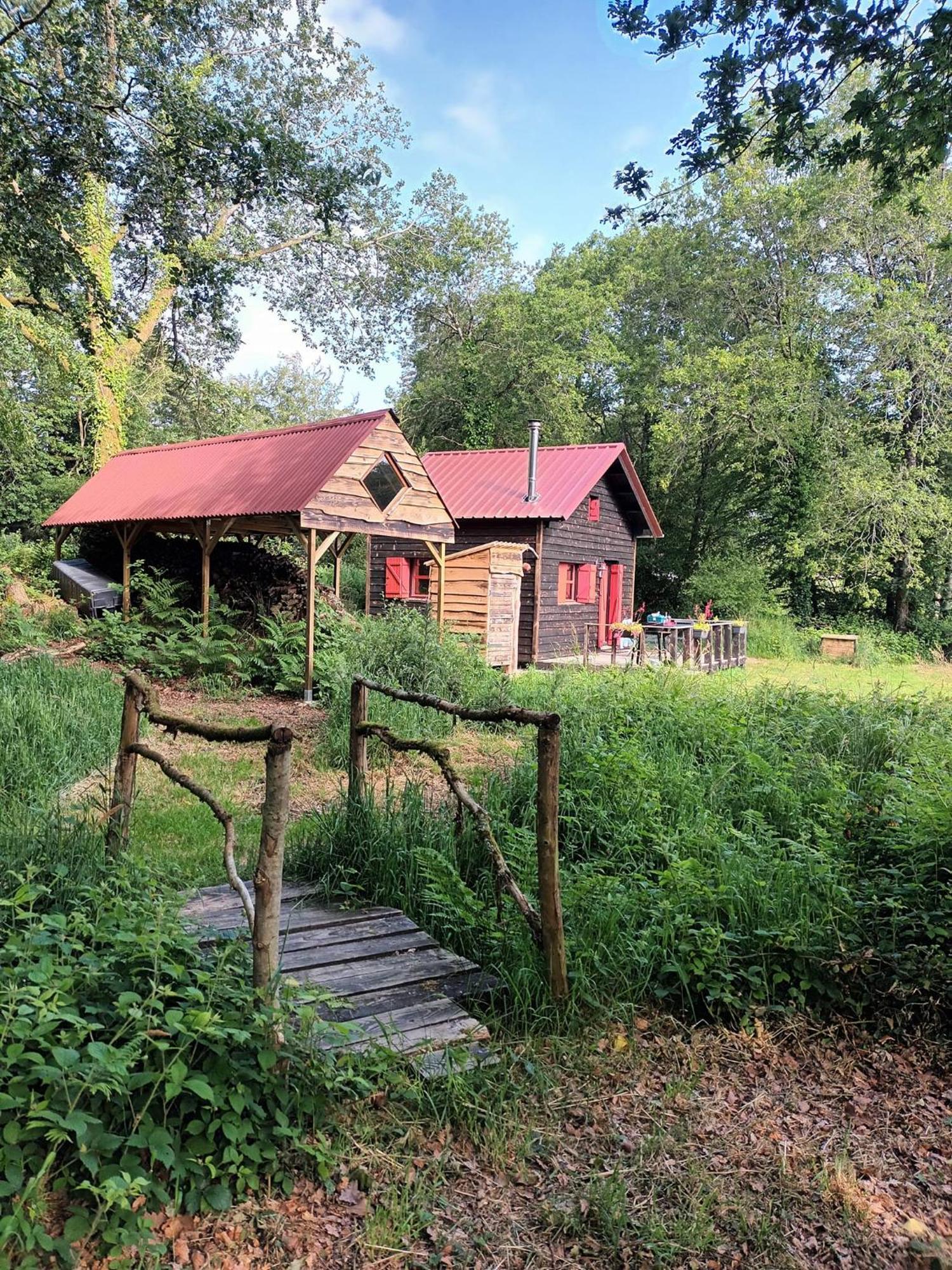 Chalet Cosy En Lisiere De Foret Paule Luaran gambar